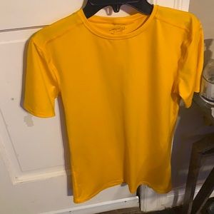 yellow shirt